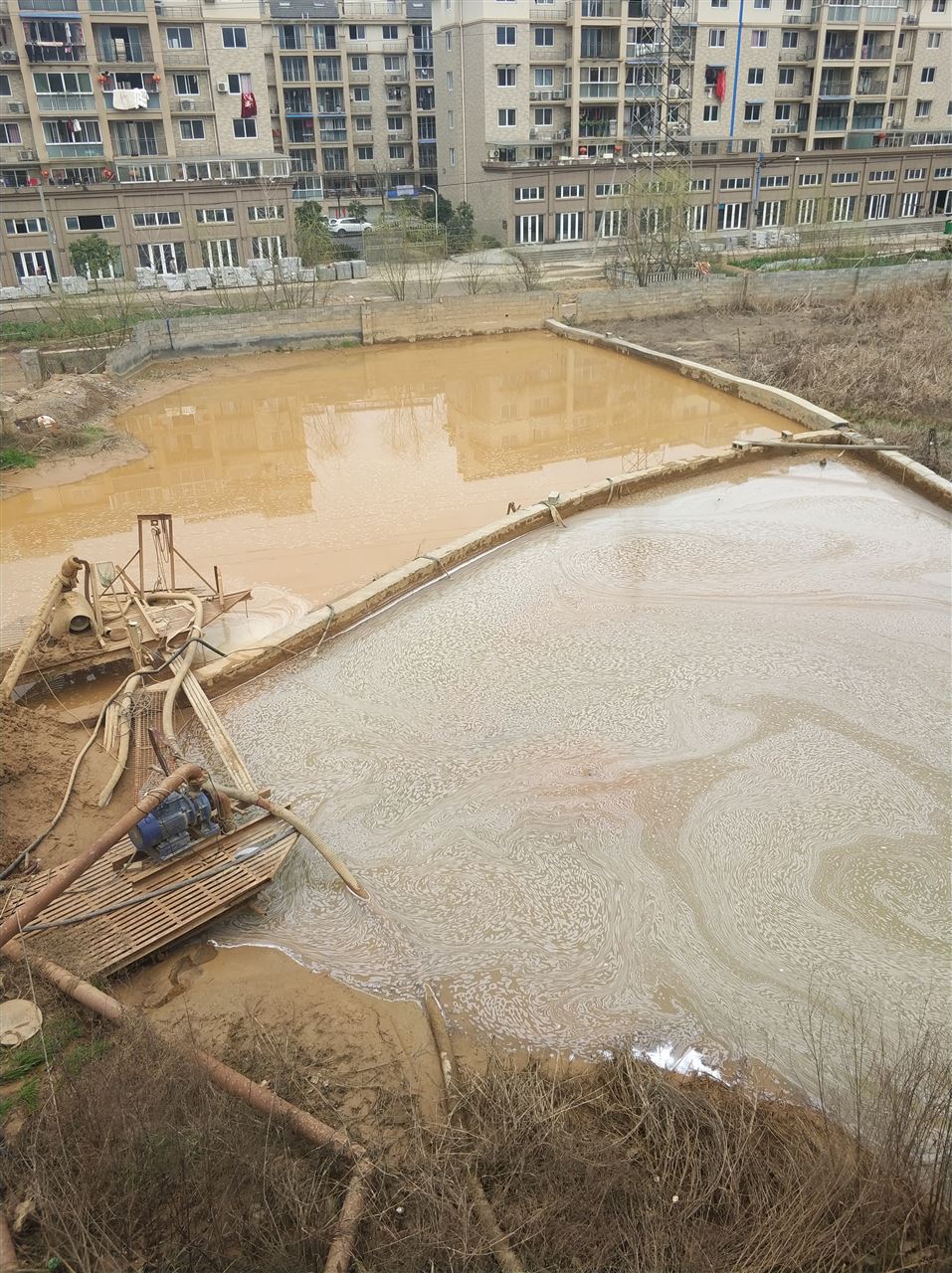 唐县沉淀池淤泥清理-厂区废水池淤泥清淤